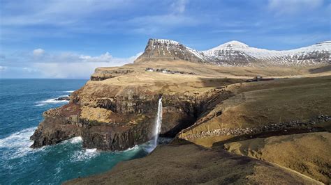 Mulafossur Waterfall Faroe Islands [4608x2592] [OC] : r/ruralporn