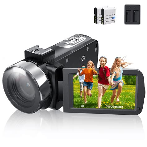 Campark 4K Video Camera Camcorder UHD 48MP 30FPS WiFi Video Cameras for ...