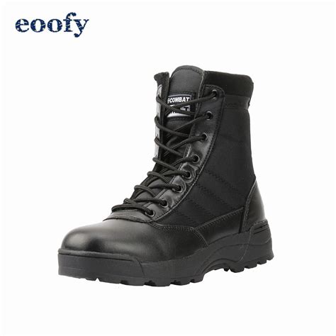 Black Army Boots