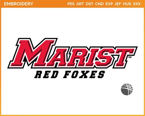 Marist Red Foxes - Wordmark Logo (2008) - College Sports Embroidery ...