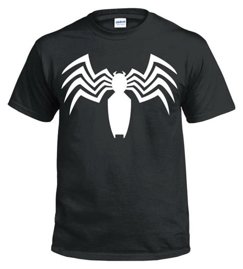 Cumpără Venin Spider T-Shirt Spiderman Jocuri Marvel Dc Deadpool Black Summer Tee Plus ...