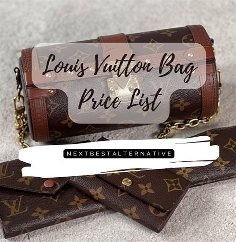 Louis Vuitton Bag Price List 2024 You Gotta Know – Gent Stylez