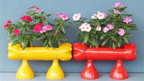 How To Make Flower Pots From Plastic Bottles, Recycle Beautiful Plastic ...