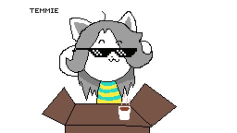 Pixilart - Temmie by BoniceDeMole