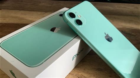 Green iPhone 11 UNBOXING! - YouTube