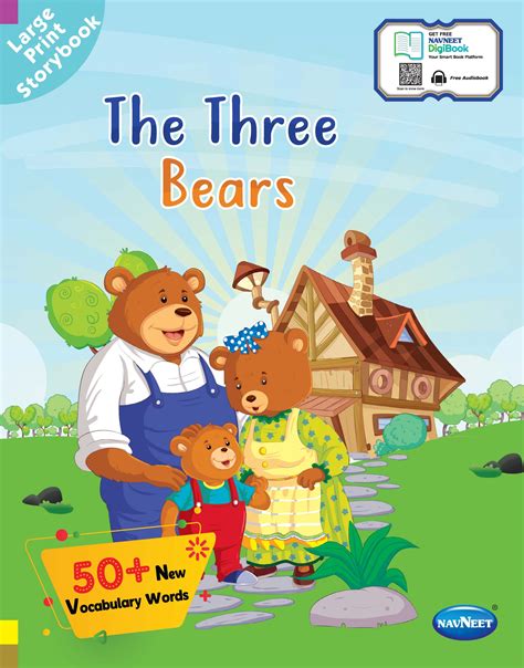 Large Print Story Book The Three Bears???????????????????????????????? - Navneet Education Limited