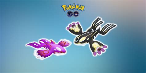 Pokemon GO: How To Get Shiny Primal Kyogre