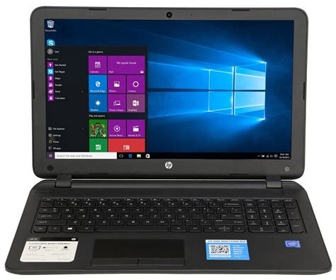 HP 15-F233WM Laptop Intel N3050 @2.16GHz 4GB 500GB DVD-RW 15.6" HDMI ...