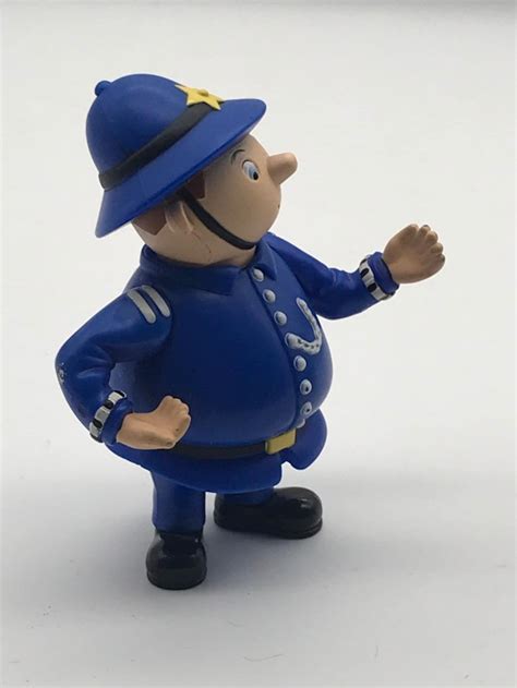 Noddy Mr Plod Wobbly Toy Figure McDonalds | Etsy