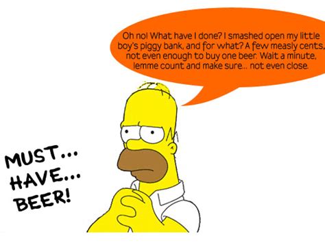 Homer Simpson Beer Quotes. QuotesGram