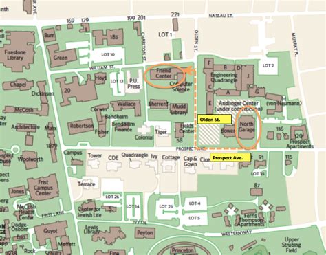 Princeton Campus Map Pdf – Interactive Map