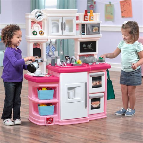 Step2 Great Gourmet Kitchen Set Pink Play Pretend Cooking Kids Play Toy Fun Gift 733538868094 | eBay