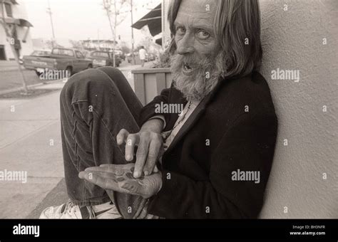 1960s musician Skip Spence outside a halfway house on the streets of Stock Photo: 27742283 - Alamy