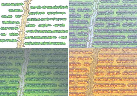 Vineyard Battle Map – Map Variants & Assets by 2-Minute Tabletop