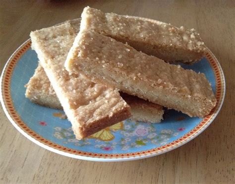 Mary Berry's shortbread recipe. Tweaked slightly ( I used 50g Semolina ...