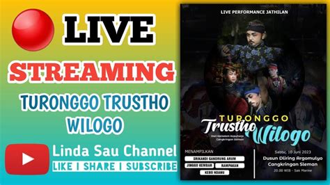 🔴 #live STREAMING #jathilan TURONGGO TRUSTHO WILOGO • Dusun Dliring, Argomulyo, Cangkringan ...