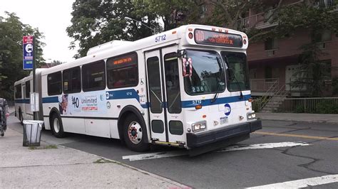 MTA Bus Company 2004 New Flyer D60HF 5712 On The Q10 @ Lefferts Blvd & Metropolitan Avenue - YouTube