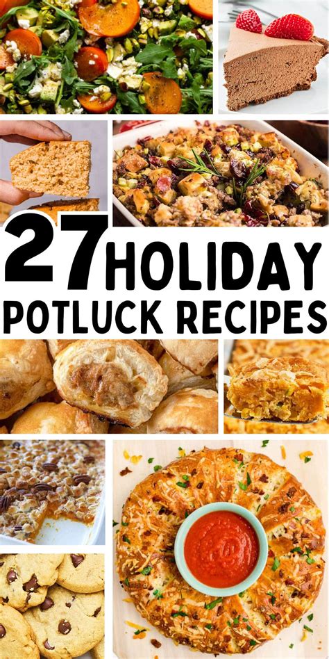 27 Holiday Potluck Recipes