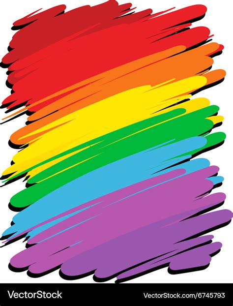 Background design with rainbow color Royalty Free Vector