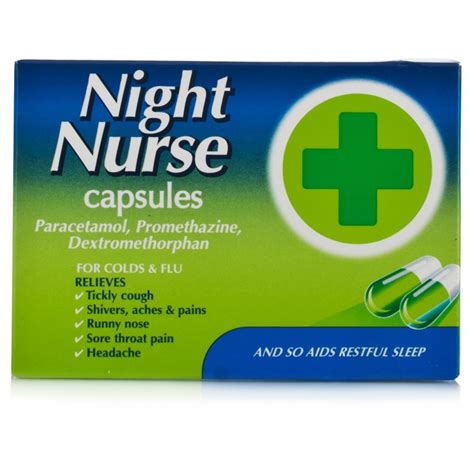 Buy Night Nurse Capsules - 10 Capsules Online | Daily Chemist