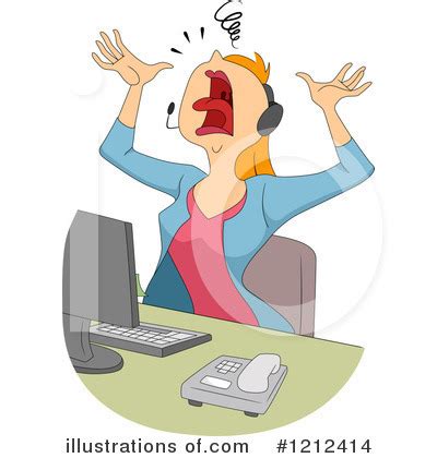 Angry Customers Clipart