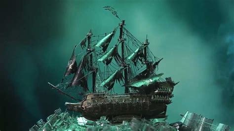 The Flying Dutchman Ghost Ship 3D Metal Puzzle – 3dpuzzletoy