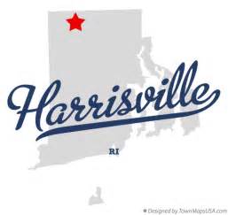 Map of Harrisville, RI, Rhode Island