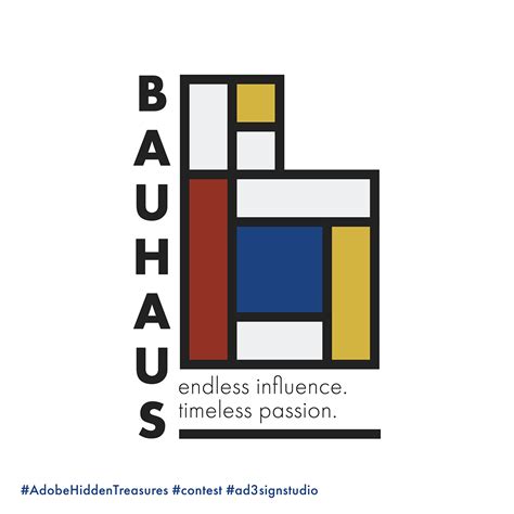 THE ADOBE HIDDEN TREASURES BAUHAUS LOGO DESIGN CONTEST on Behance