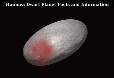 Haumea Dwarf Planet Facts and Information : Planets Education