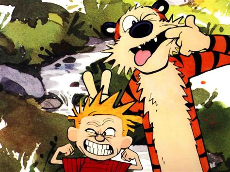 calvin and hobbes funny faces | Zoom Comics - Daily Comic Book Wallpapers