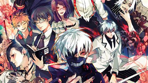 Tokyo Ghoul:re Characters Ken Kaneki Haise Sasaki Rize Kamishiro 4K #9515