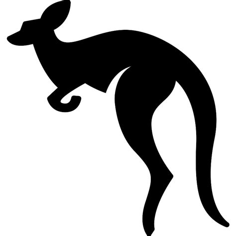 Australian Kangaroo Vector SVG Icon (2) - SVG Repo Free SVG Icons