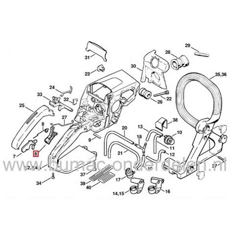 Stihl 250 Chainsaw Parts Diagram