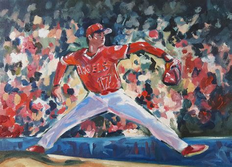 British artist Andy Brown captures essence of baseball through ...