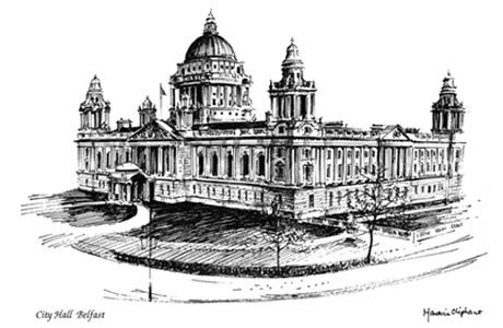 Belfast City Hall – Oliphant Art Gallery, Newtownabbey, Belfast, Northern Ireland