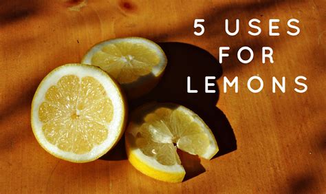 Aadishesh Info Communications: 5 Incredible Uses of Lemon