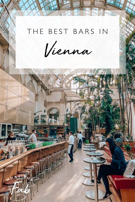 The 6 BEST Bars in Vienna: Unique Places to Grab a Drink