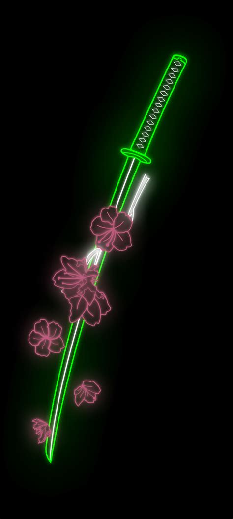 Green katana wallapper by spiertje51 on DeviantArt