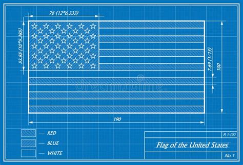 Flag of the United States stock illustration. Illustration of flag - 54812597