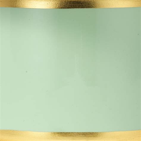 Grayson White Linen Shade Green Gold Ceramic Table Lamp | Blue aesthetic grunge, Blue aesthetic ...