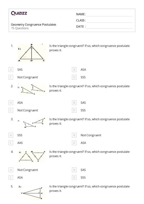 50+ geometry worksheets for 11th Grade on Quizizz | Free & Printable