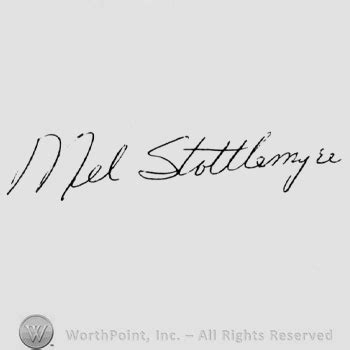 Mark with Signature: Mel Stottlemyre. | #587984