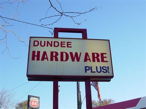 Dundee Hardware Plus Sign | HistoricOmaha.net | Flickr