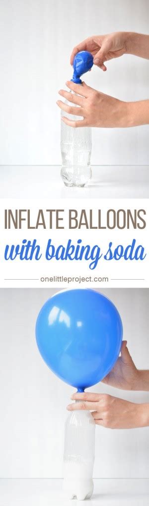 Baking Soda and Vinegar Balloons