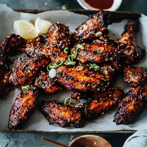 Easy Sticky Wings with Hot Sauce - Omnivore's Cookbook