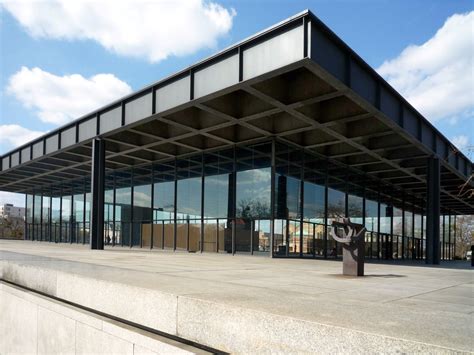 Neue Nationalgalerie, Berlin (1968), Ludwig Mies van der Rohe | Mies van der rohe, Ludwig mies ...