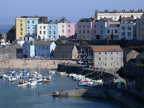 Tenby, Wales | by Pligget Tenby, Wales, New York Skyline, Times Square, Canal, Explore ...