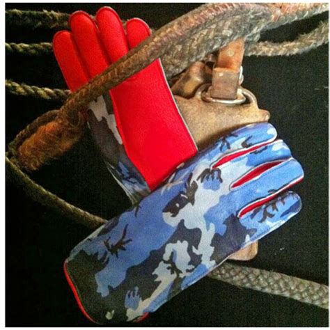 camo Bull Riding Gloves