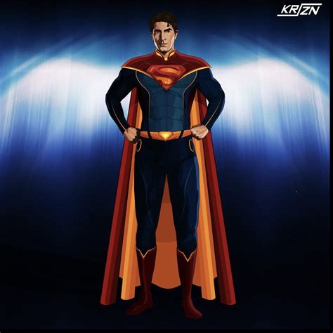 Brandon Routh Superman Suit Redesign Fanart by TytorTheBarbarian on DeviantArt