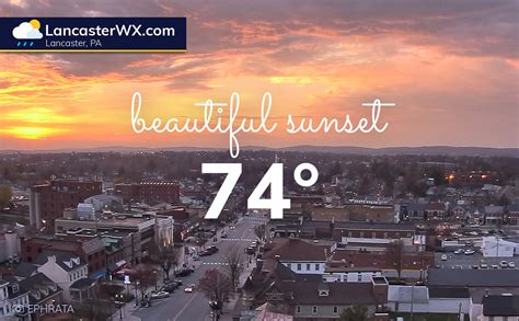 Lancaster Weather on Twitter: "Did you enjoy the warmth today? Take a ...